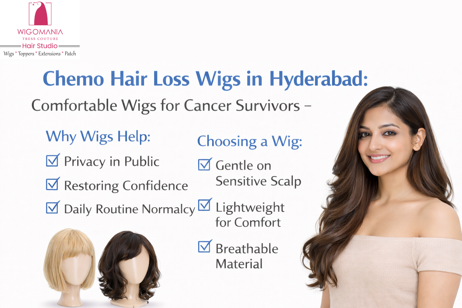 Chemotherapy and Hair Loss: How to Find the Perfect Wig in Hyderabad
