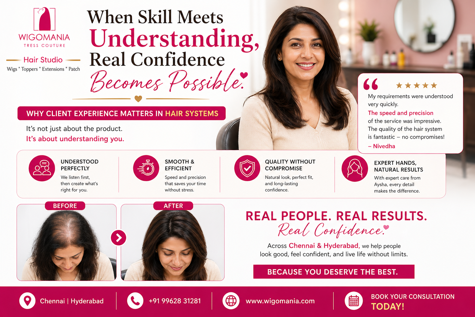 When Skill Meets Understanding: Why Client Experience Matters in Hair Systems