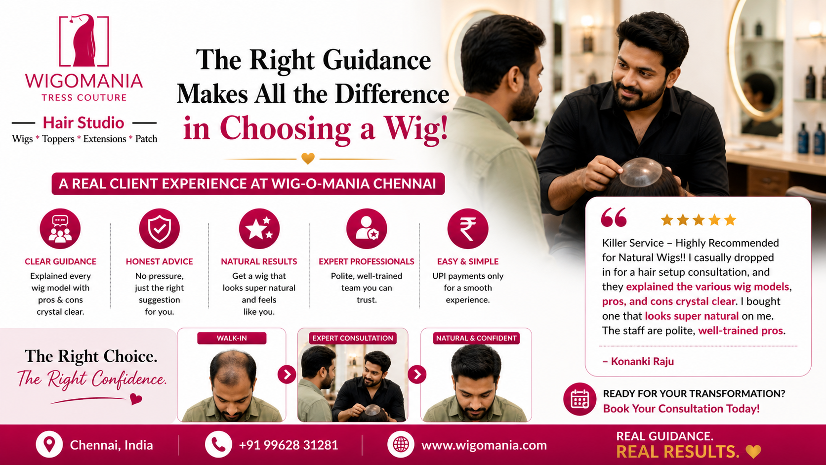 Best Wig Store in Chennai: Real Walk-In Experience & Natural Results
