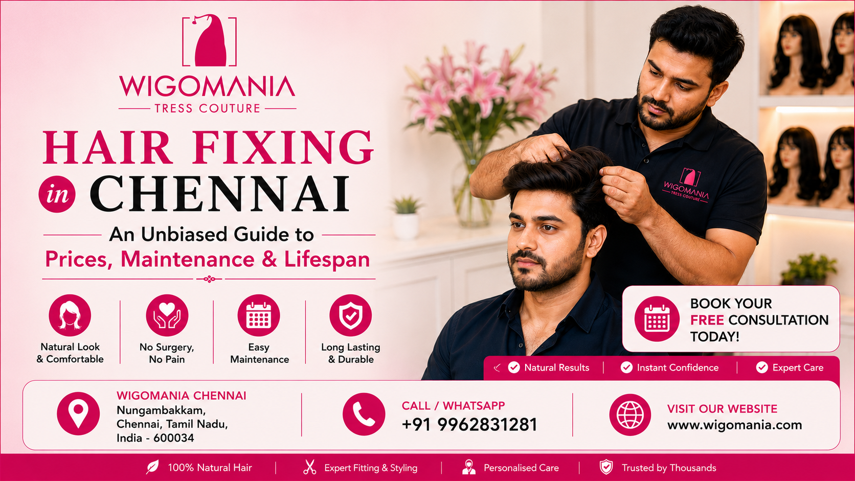 Hair Fixing Cost in Chennai: An Unbiased Guide to Prices, Maintenance & Lifespan