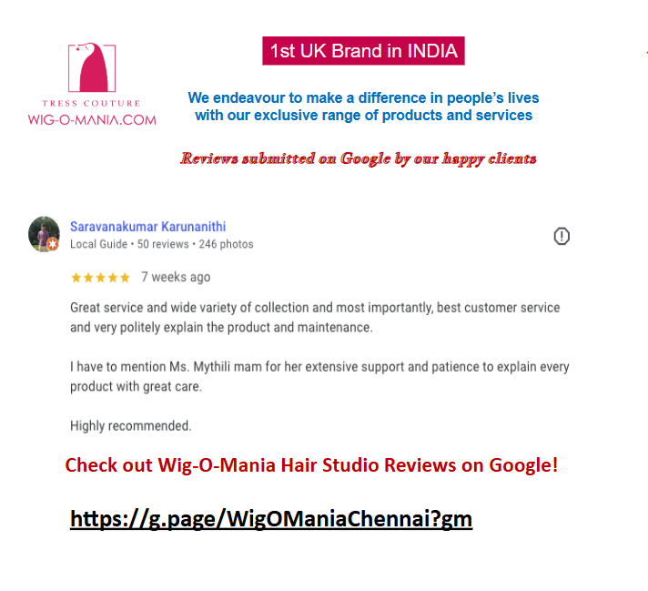 Saravanan’s Story: Why Wig-O-Mania is Trusted for Wigs and Hair Solutions in Chennai & Hyderabad