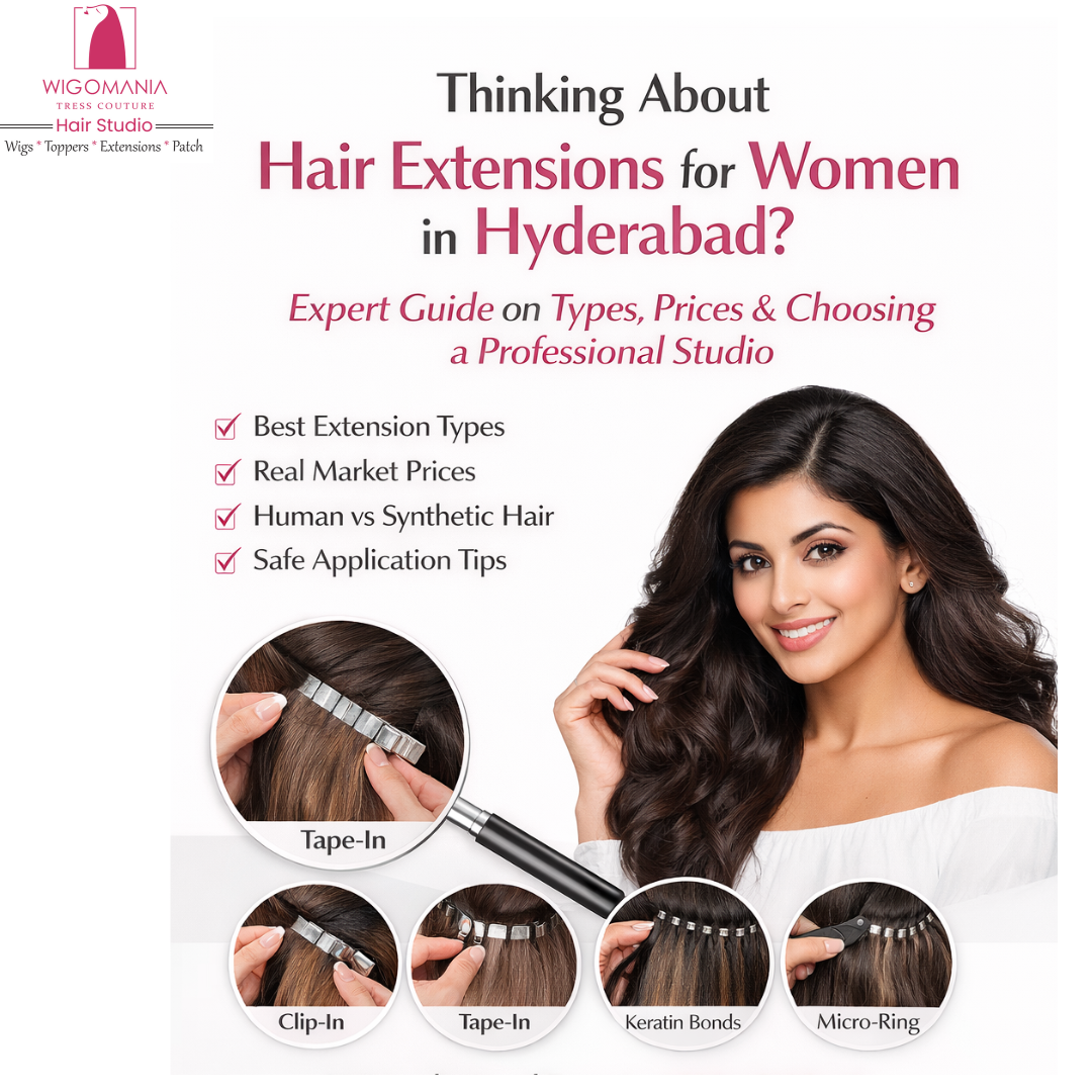 Thinking About Hair Extensions in Hyderabad? Here’s What Women Should Know