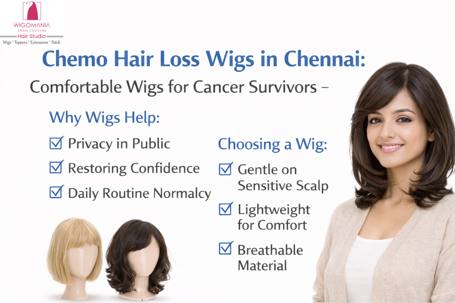 Chemotherapy and Hair Loss: How to Find the Perfect Wig in Chennai