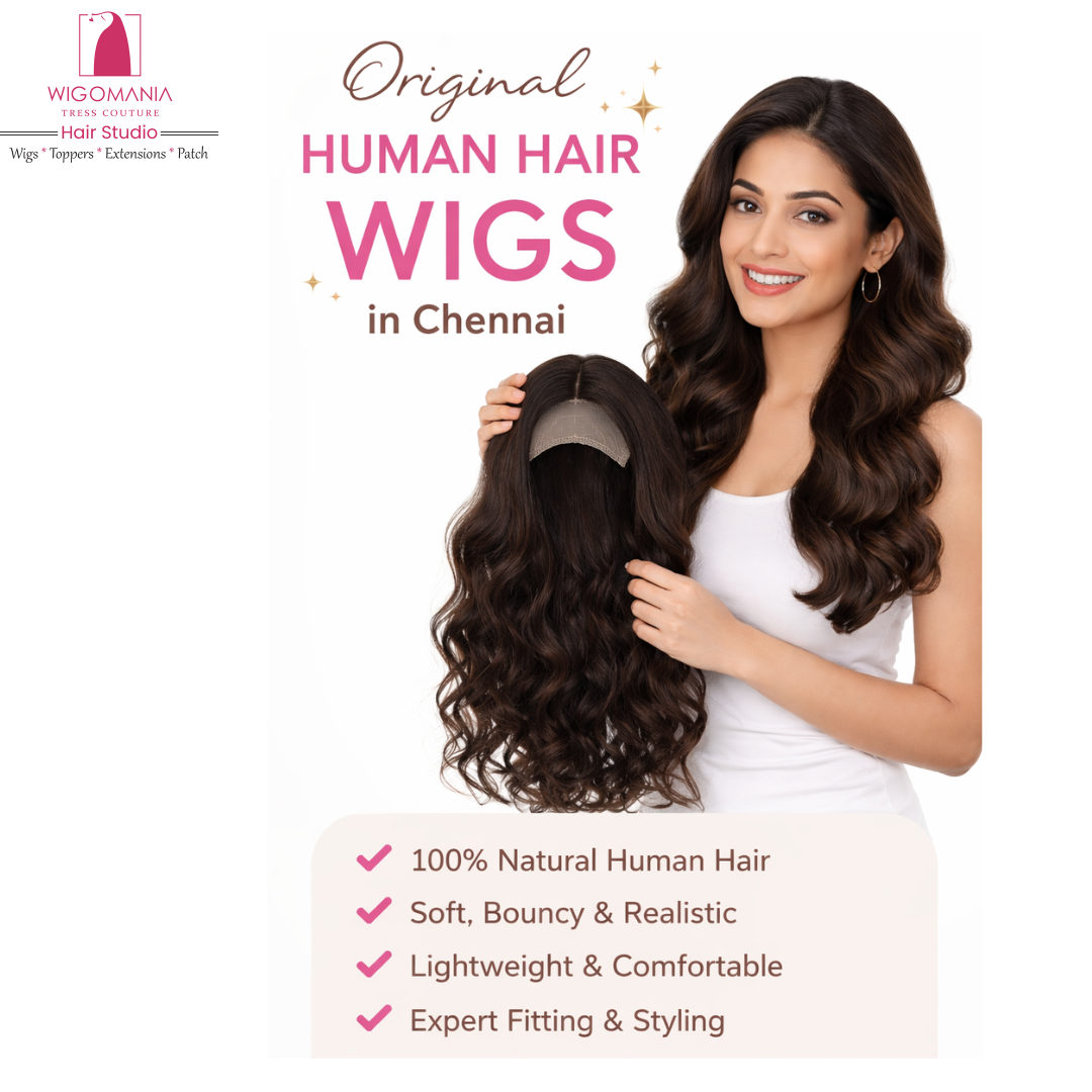 Original Human Hair Wigs in Chennai: How to Identify Quality, Avoid Fakes & Choose the Right Brand