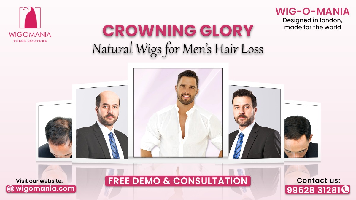 Crowning Glory: Best Natural Wigs for Men’s Hair Loss